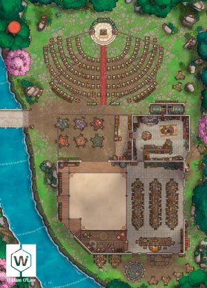Wedding Party! A Map for the Most Devoted Lovers! - Day, Dusk and Night versions!