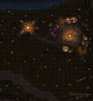 Free Traveler Camp 22x24 Basic, Day, Night, and Spooky variants!