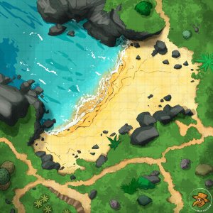 Hidden Cove [25x25]