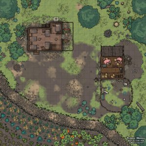 Tavern in the Wood [26x26]