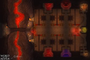Temple of Sazot - [60x40]