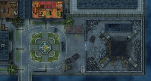Dunwall Clocktower Ruins (79x42.5)