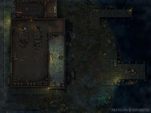 Smuggler's Cove Docks (40x30, 50ppi)