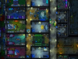 Neon City Apartments || Battlemap (30x23)
