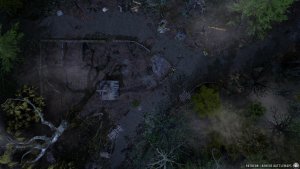 Ivlis Crossroads Curse of Strahd | [Animated Battlemap] [32x18] [120px per Square] [Gridless] [3D Rendered] [OC] | Beneos Battlemaps