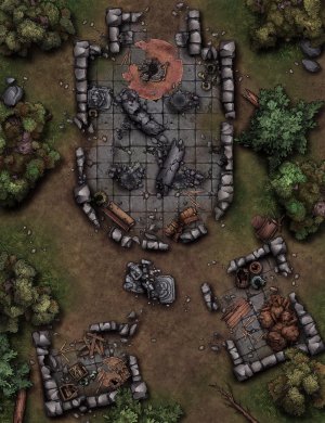 Ruined Church  [20x26]