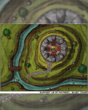 Map 203 - Druid Observatory - Encounter Map