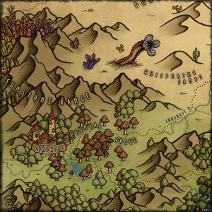 Monsters & Creatures for Fantasy Maps