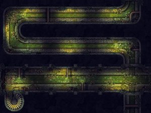 The Red Chamber, Cesterfield Sewers and the cliffside path up to them