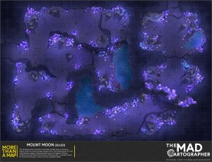 [30x20] More Than a Map: Mount Moon