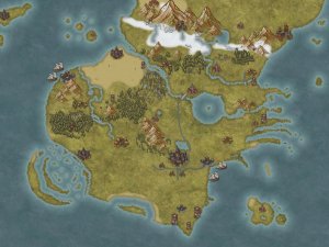 My first "kingdom" map versus my most updated one. Ask me anything about the lore! Also open for suggestions.