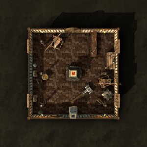 I made a free 5-map fantasy market pack — Market Square + Tavern, Blacksmith, Magic Shop & General Store