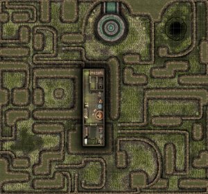 [OC] Squeezed Eel Inn, a 4-Level Dense Urban Tavern & Underground Maze [30x28]