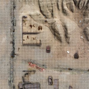 22 Free Post-Apocalyptic Battlemaps for Survival & Wasteland RPG Campaigns [Link in comments]