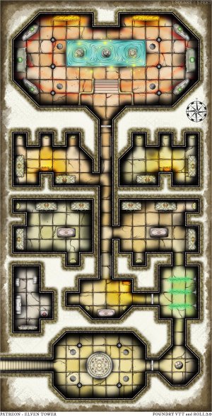 Map 726 - The Pond of Spirits - Dungeon