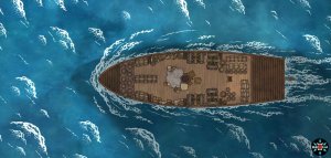 Galleon 'Ship of the Line' [42 x 20] 6 Decks