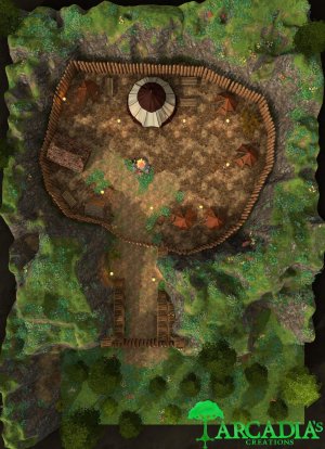 Hidden Vale/Goblin Mountain Hold [29x40]