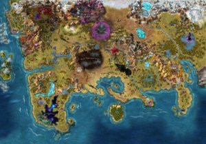 I've been remaking my map for my second campaign. I feel like I may have overfilled it a bit.