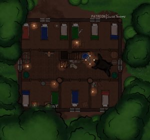 Small Tavern in the Woods [15x14]
