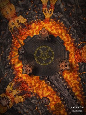 Trial of Three [battlemap] from Angela Maps - 3 versions! [animated] [art]