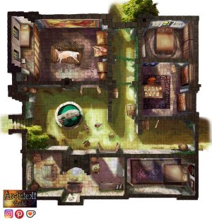 Butcher Alley (rpg fantasy map)