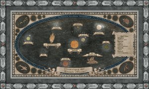 Cosmology of the Grand Arcanum (EA)