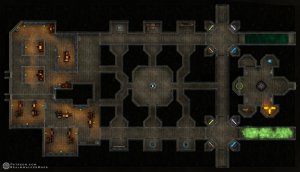 Lair of the Lich-Libraries (52x29)