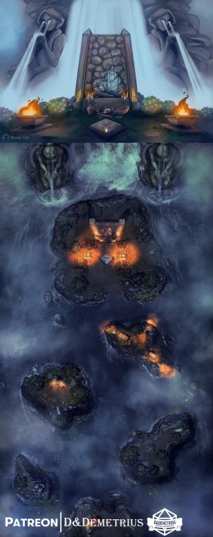 Mournful Lake [40x74] | 14 Variants | Saints of Ruin | Morn, Fallen Saint of Sorrow