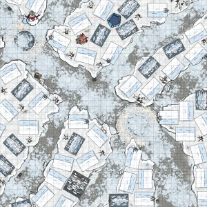 Progression of map quality over the course of my 3 year campaign. (2 years using dungeondraft)