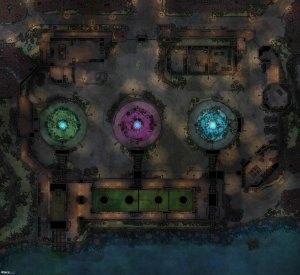 Baldurs Gate Sewer Keep [72x66]