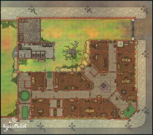 I created a City Watch Station for a precinct in my capital city [35x30]