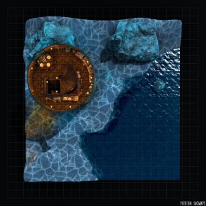 Astronomer's Tower (26x26 Multilevel - 8 floors!) - free day + night maps, plus 1000+ more freebies.