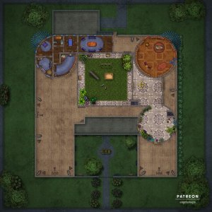 Castle [battlemap] from Angela Maps - 4 floors & 2 versions! [art]