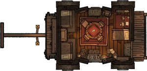 Small Party & Bardic Troupe Wagons [25 x 21]