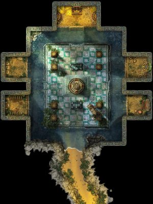 Sunken Cave / Reliquary (Grid 24x32)