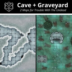 Kobold Cave + Misty Graveyard | 2 Maps for Trouble With The Undead