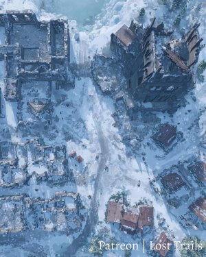 Winter City Battlemaps