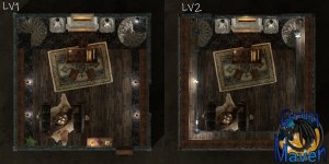 "Manor Office" (10×10) real decisions are rarely made in the Throne Room- but there's always an offic your players know all too well.