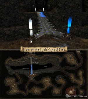 Lair of the Lich-Ghoul Pits (52x29)