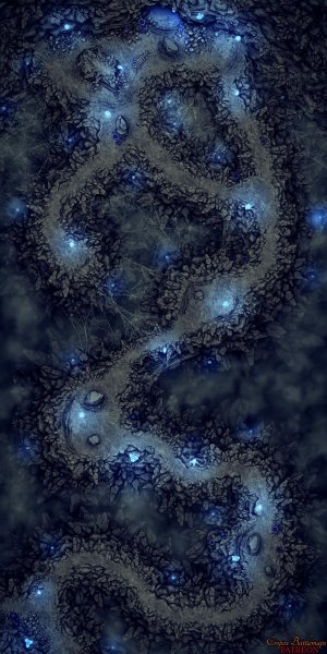 Explore the Cavern of Corruption – 4 Battle Maps in One Cave System Pack