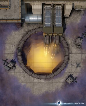 [OC] How long before your players try to throw a rock down this pit? [18x22]