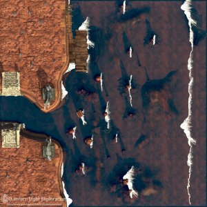 Dagger Falls Cliff [62x30 & 30x30]