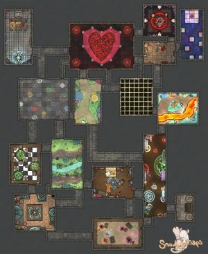 FULL Battlemap Library (3.5+ years) - 100% FREE!