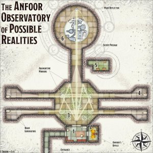 Free Map 320 - The Anfoor Observatory - Dungeon