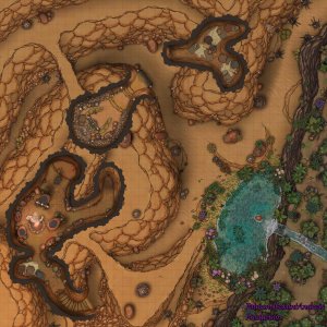 Dark Sun, Man-eater Tribe Camp