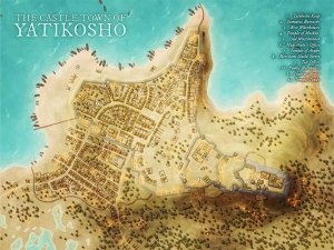 The Japanese Castle Town of Yatikosho