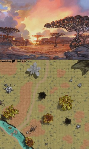 Quartz-Savana Plains [30x30]