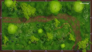 Meadow Cart Path - 58x32 – experimenting with dynamic season maps for our 3D mapmaker