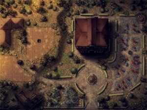 Bragança's Mansion [ART] RPG MAP