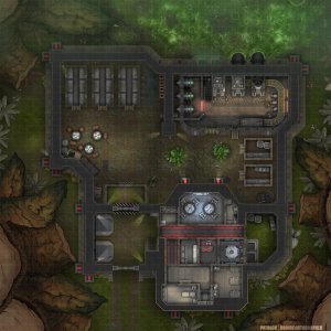 Imperial Gulag, Chemical Factory- [50x50]